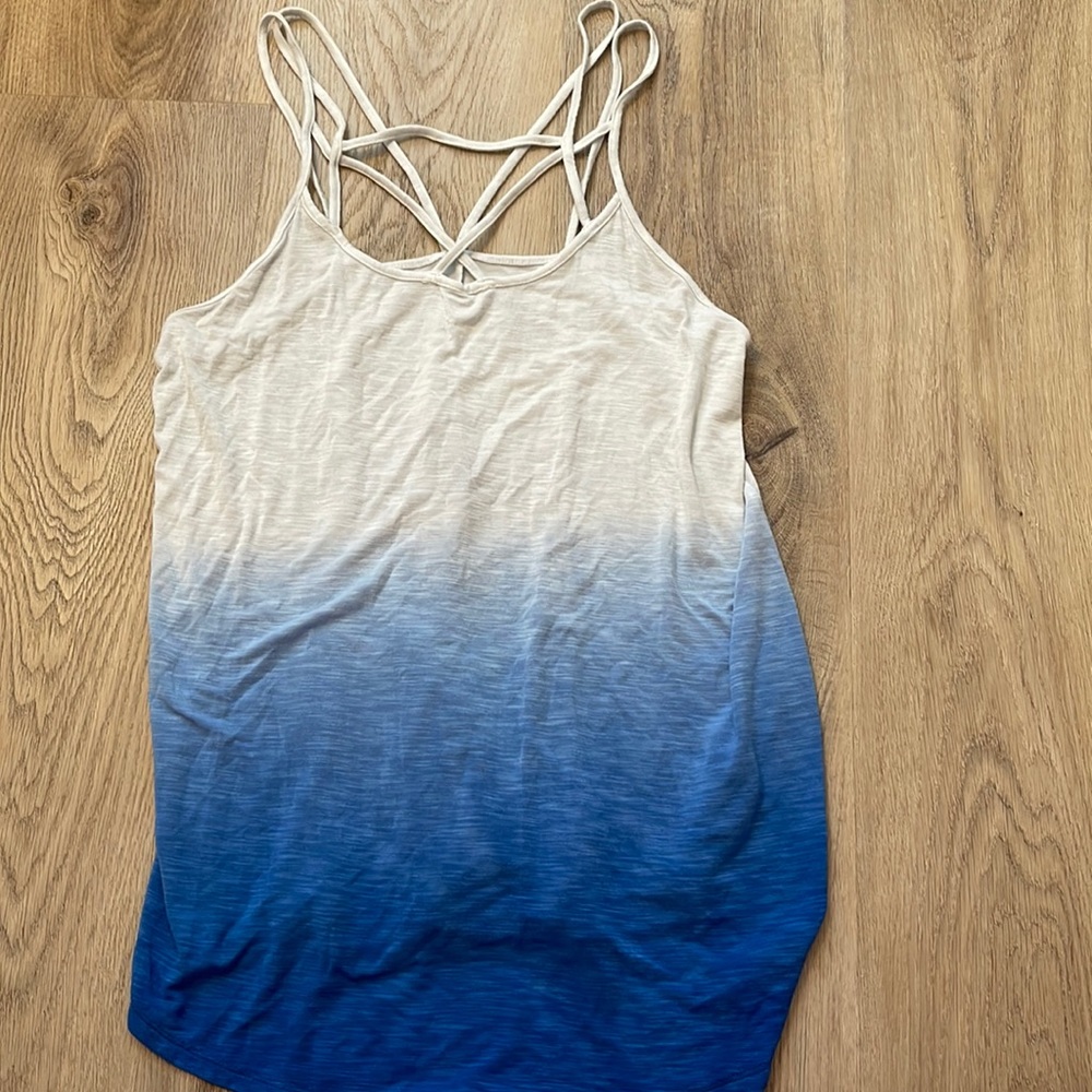 Blue ombre tank top!